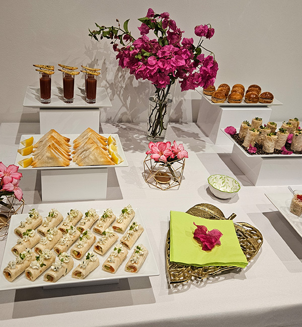 Buffets et finger foods sur mesure à Saint-Martin - Island Chefs Kosher
